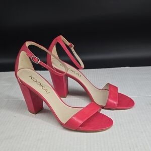Kookai Women's Pink Heeled Sandals EU 40 US 8